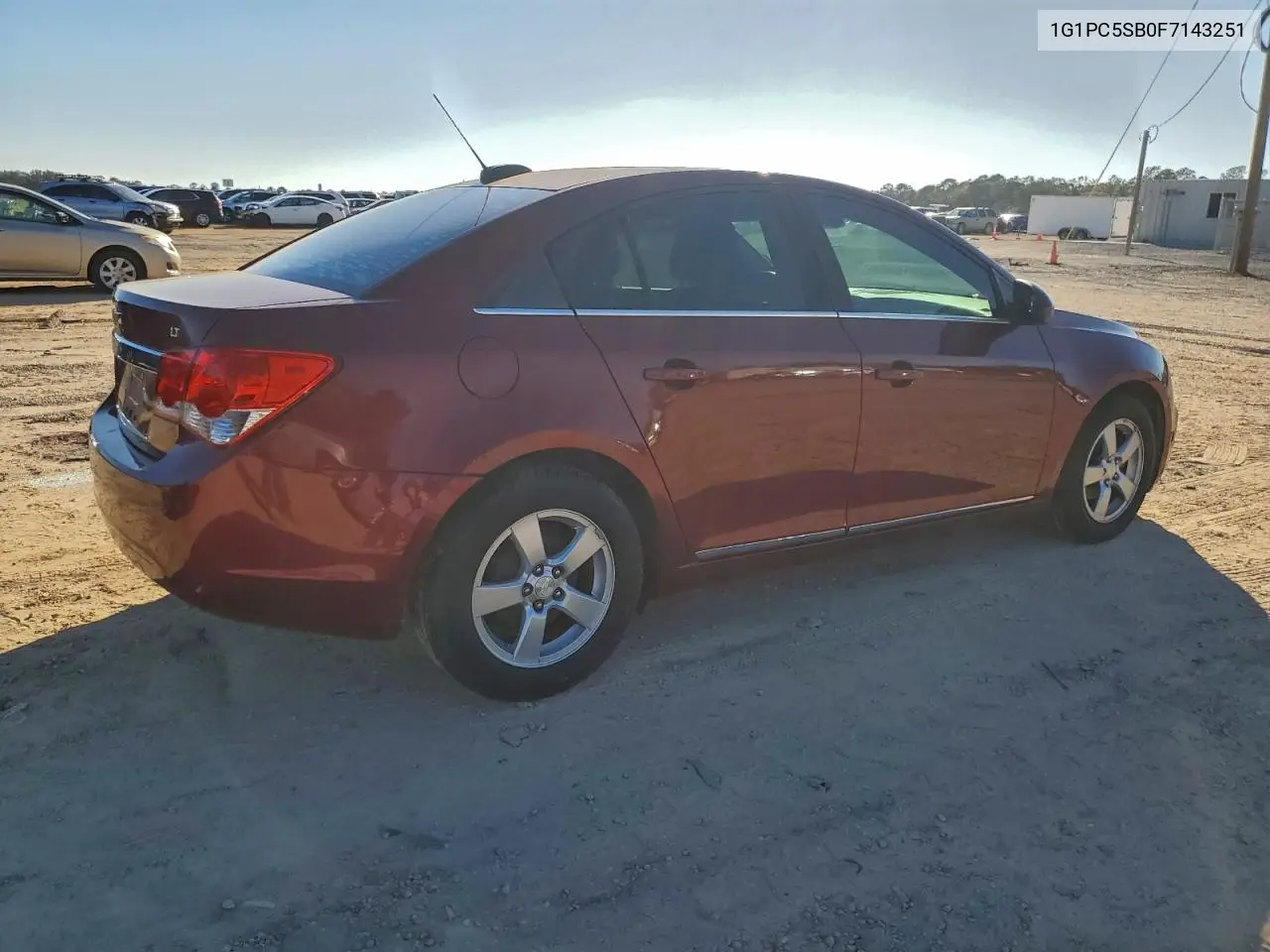 1G1PC5SB0F7143251 2015 Chevrolet Cruze