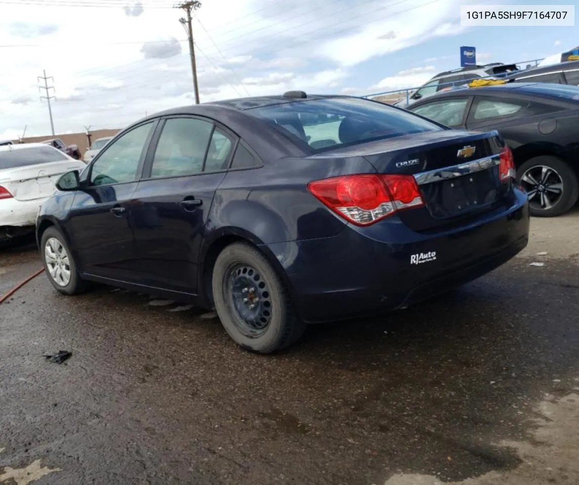 2015 Chevrolet Cruze Ls VIN: 1G1PA5SH9F7164707 Lot: 59939604