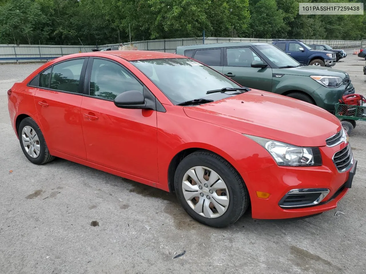 2015 Chevrolet Cruze Ls VIN: 1G1PA5SH1F7259438 Lot: 63274684