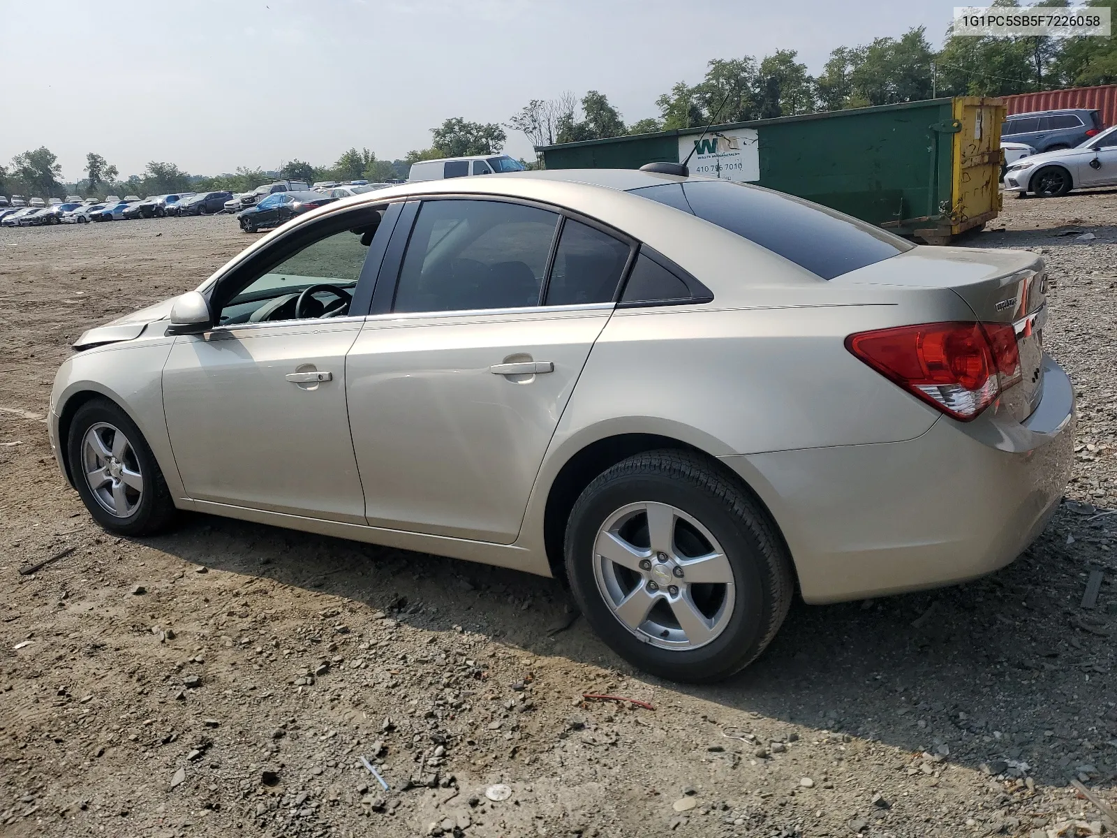 2015 Chevrolet Cruze Lt VIN: 1G1PC5SB5F7226058 Lot: 68708354