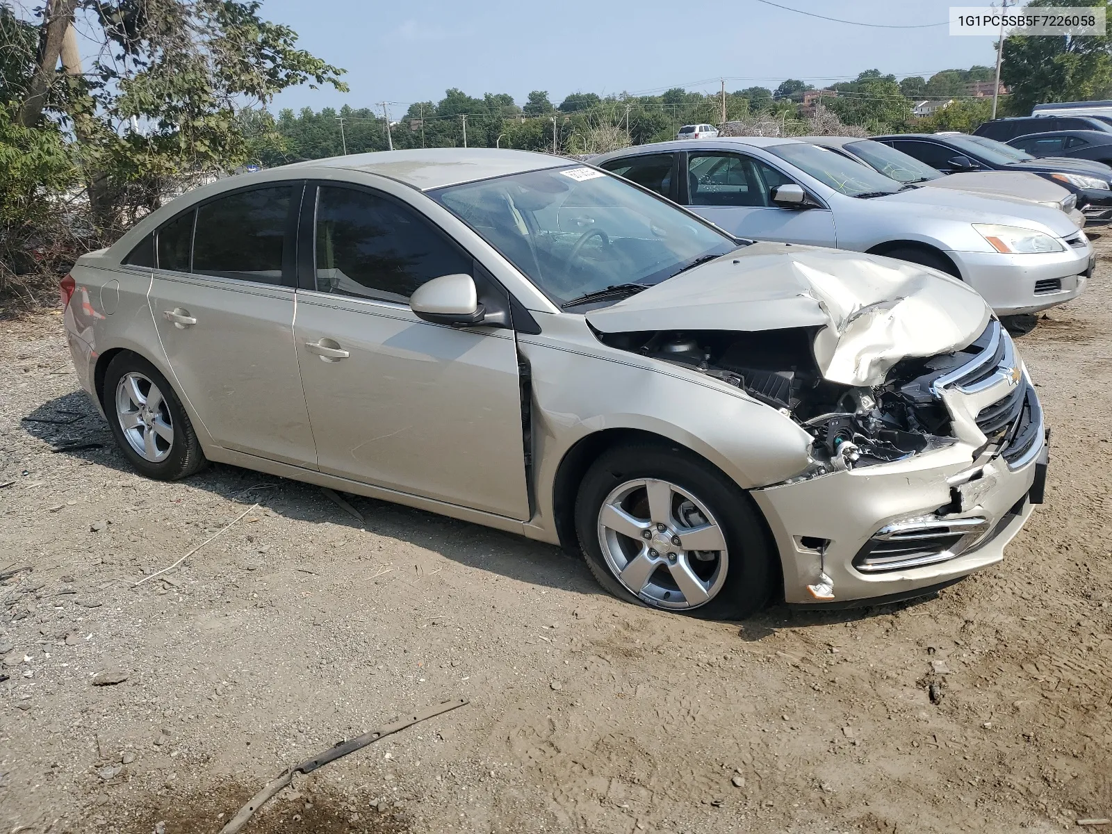 1G1PC5SB5F7226058 2015 Chevrolet Cruze Lt