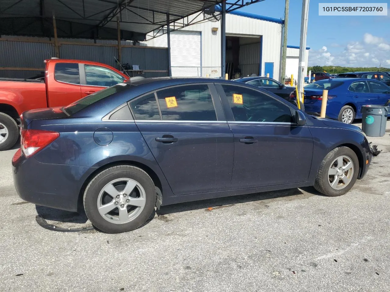 2015 Chevrolet Cruze Lt VIN: 1G1PC5SB4F7203760 Lot: 69752944