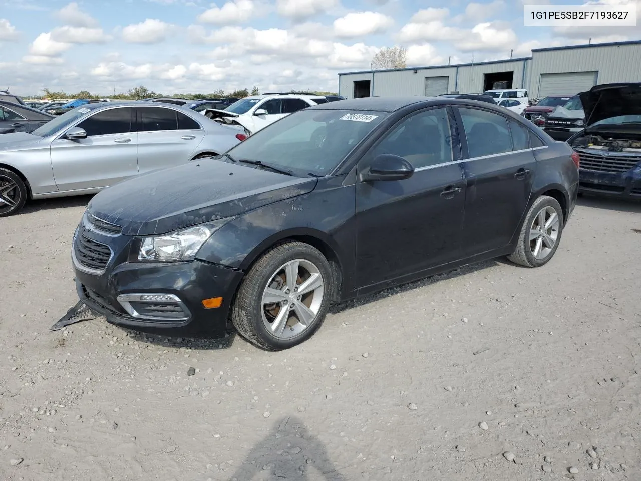 2015 Chevrolet Cruze Lt VIN: 1G1PE5SB2F7193627 Lot: 70870114