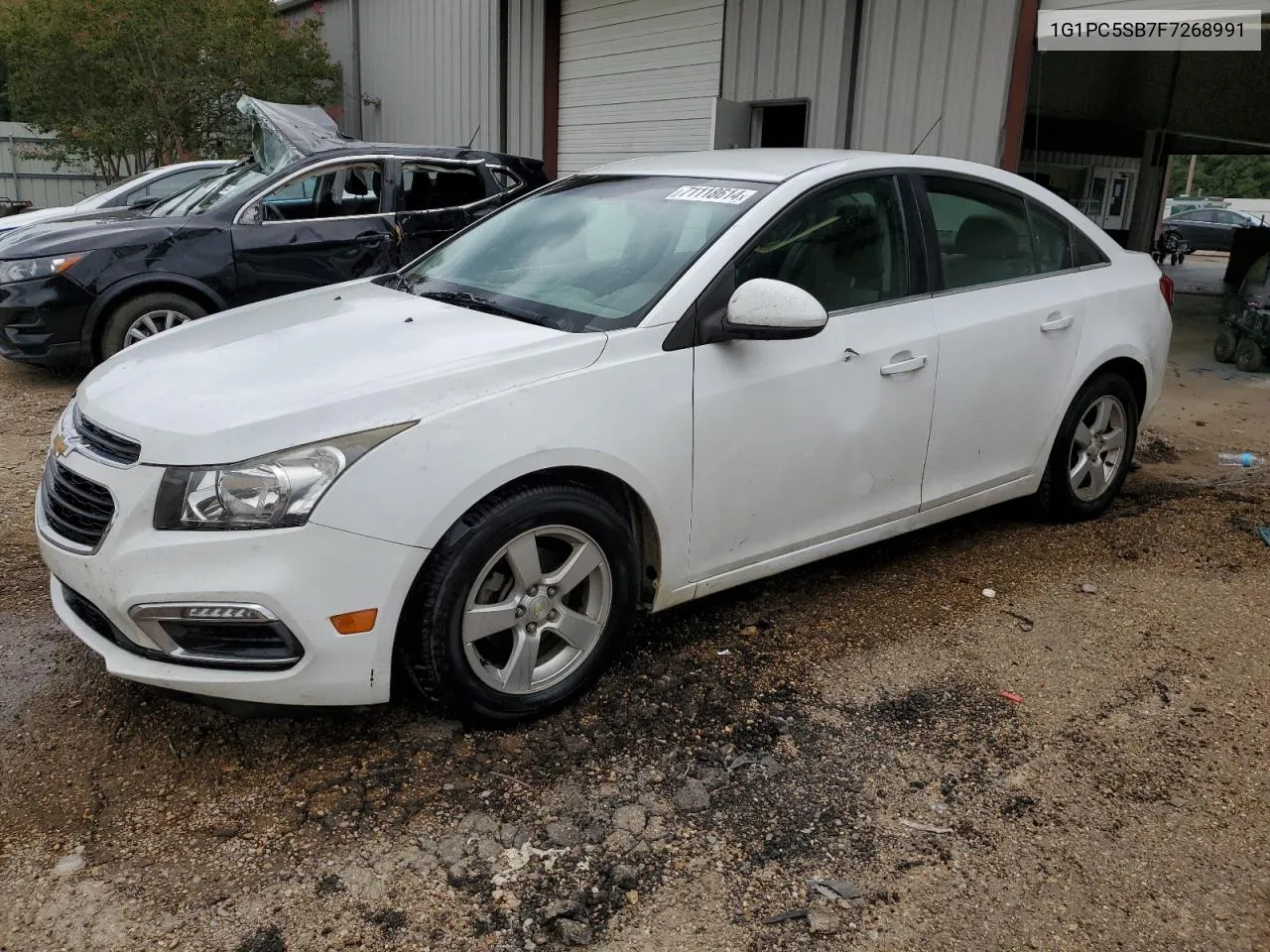 2015 Chevrolet Cruze Lt VIN: 1G1PC5SB7F7268991 Lot: 71118614