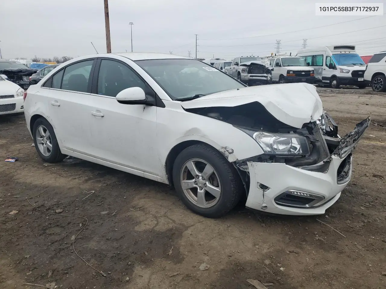 1G1PC5SB3F7172937 2015 Chevrolet Cruze Lt