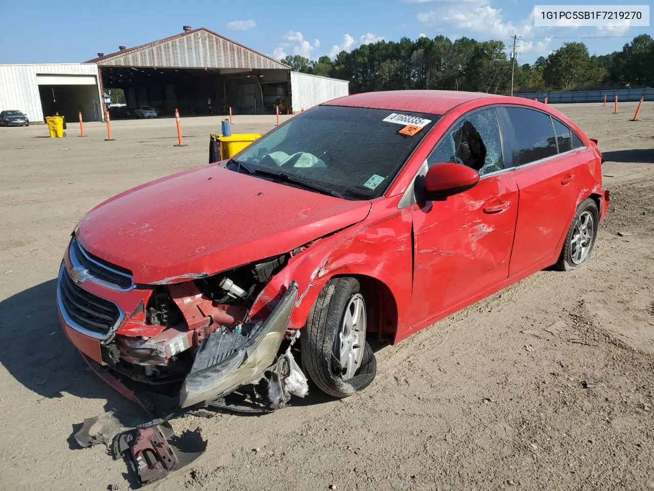 1G1PC5SB1F7219270 2015 Chevrolet Cruze Lt