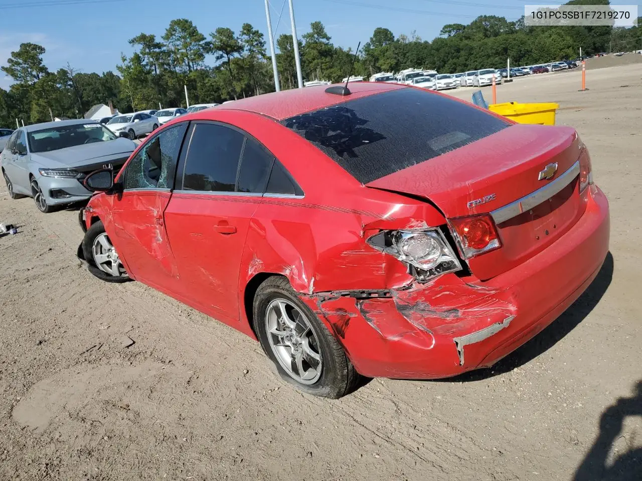 1G1PC5SB1F7219270 2015 Chevrolet Cruze Lt