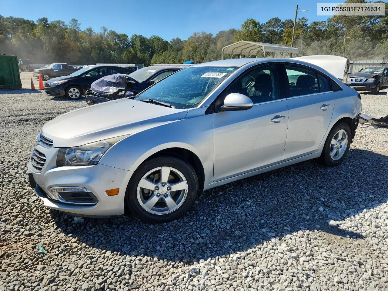 1G1PC5SB5F7176634 2015 Chevrolet Cruze Lt