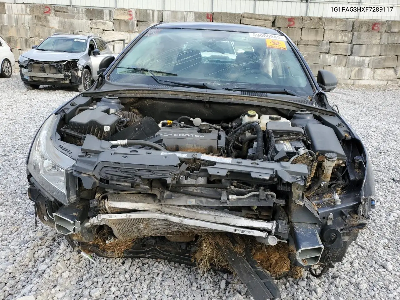1G1PA5SHXF7289117 2015 Chevrolet Cruze Ls
