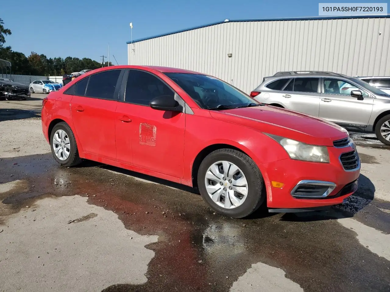 1G1PA5SH0F7220193 2015 Chevrolet Cruze Ls
