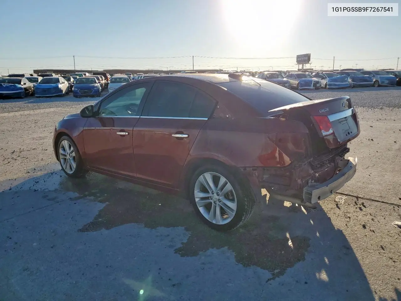 1G1PG5SB9F7267541 2015 Chevrolet Cruze Ltz