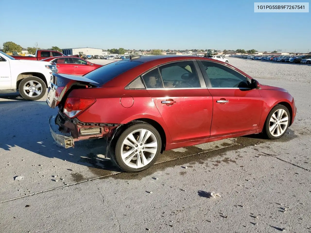 1G1PG5SB9F7267541 2015 Chevrolet Cruze Ltz