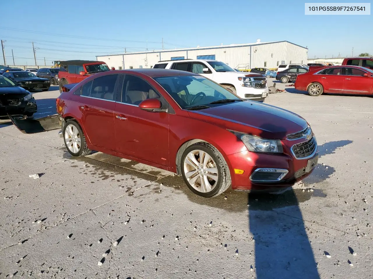 1G1PG5SB9F7267541 2015 Chevrolet Cruze Ltz