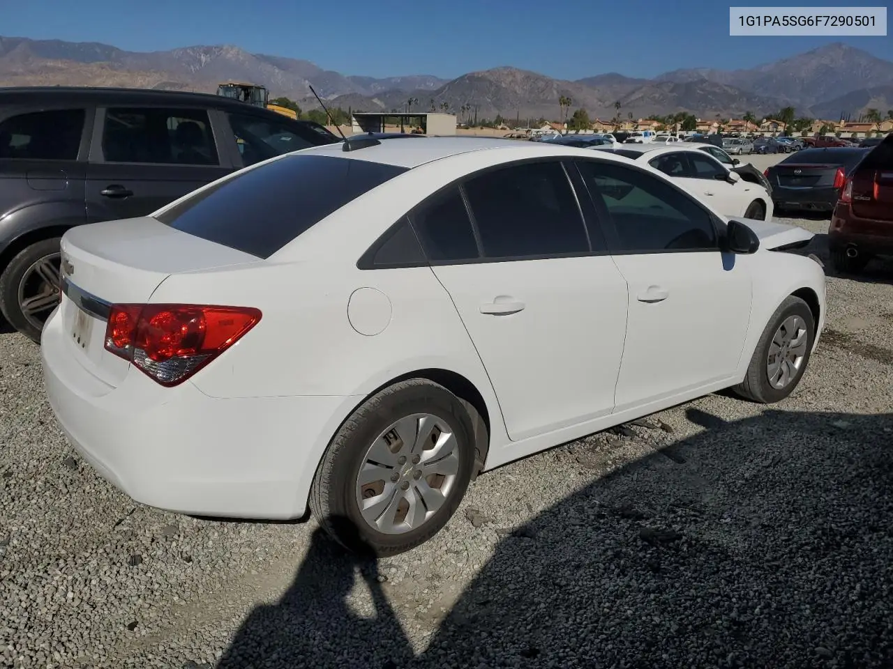 1G1PA5SG6F7290501 2015 Chevrolet Cruze Ls
