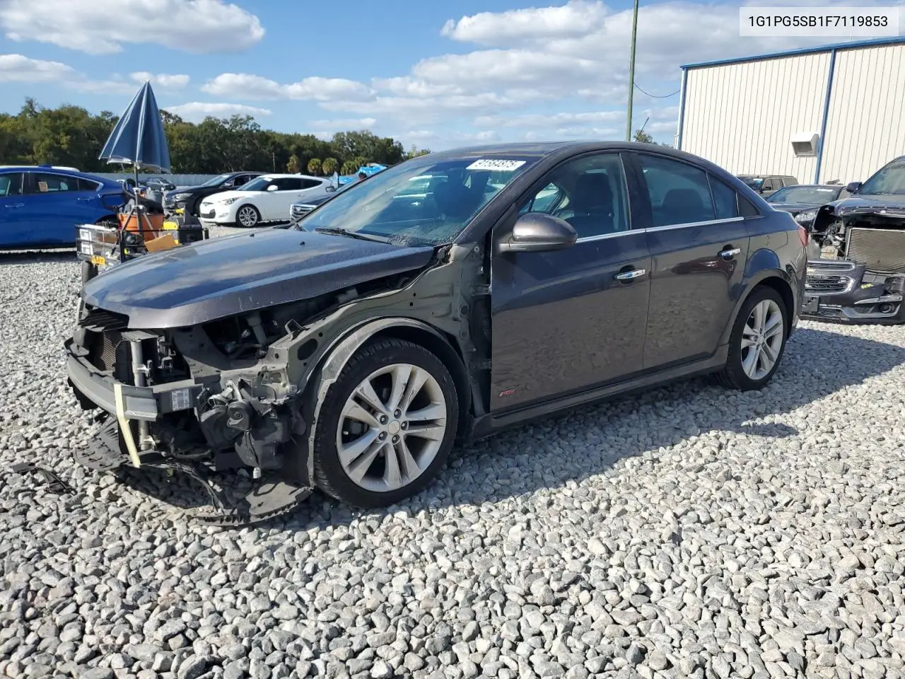1G1PG5SB1F7119853 2015 Chevrolet Cruze Ltz