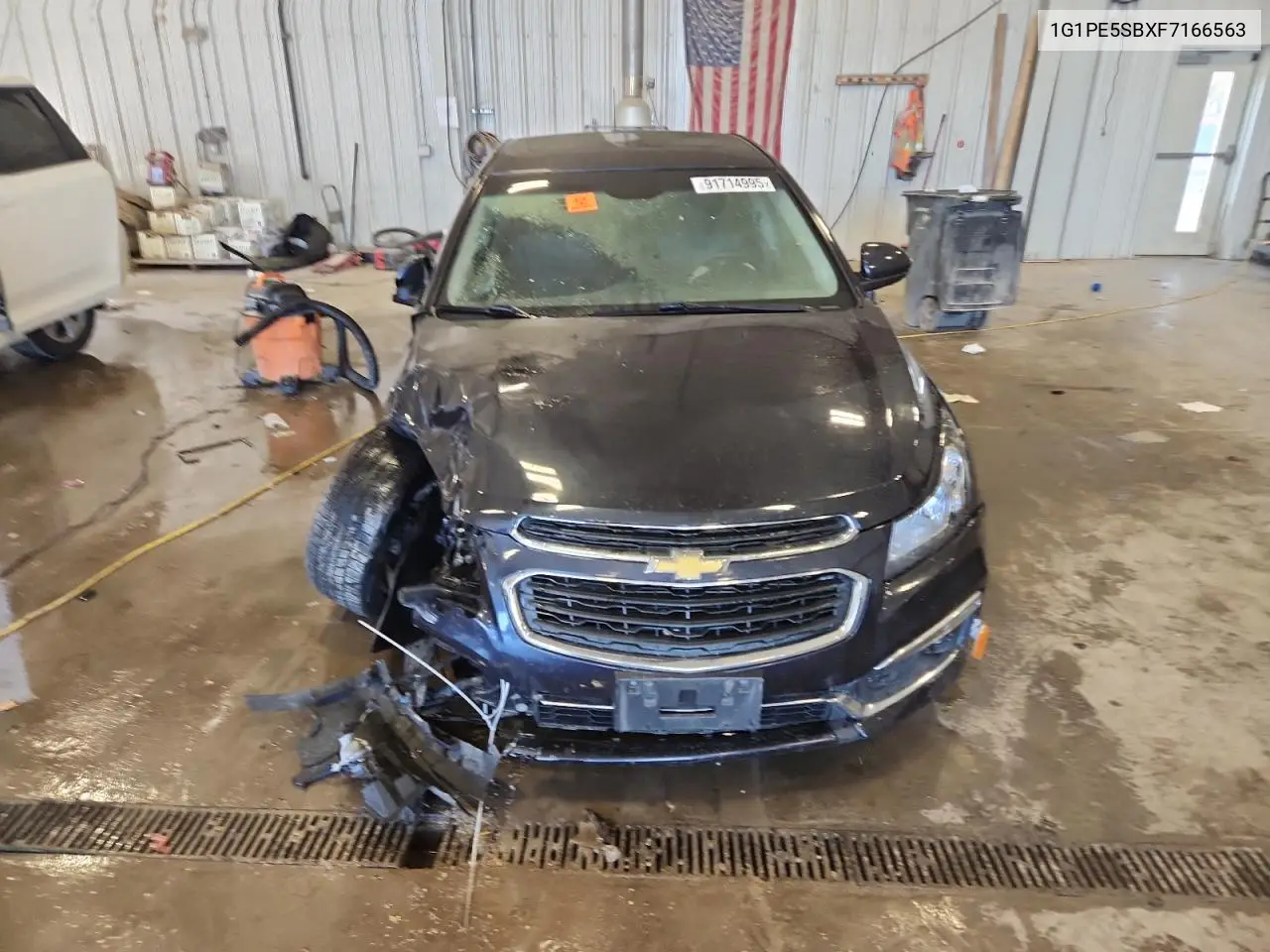 1G1PE5SBXF7166563 2015 Chevrolet Cruze Lt