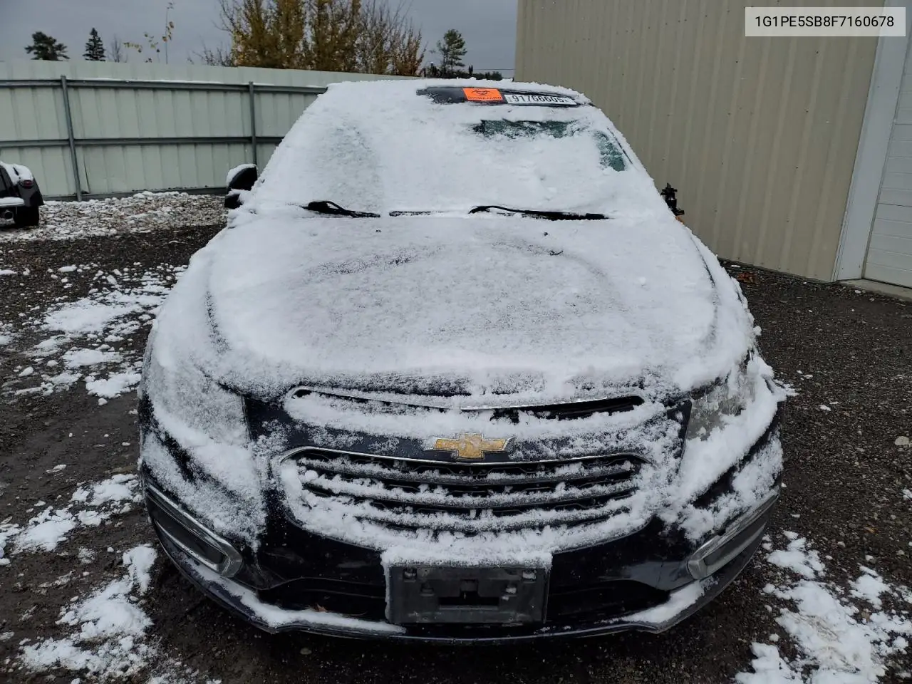 1G1PE5SB8F7160678 2015 Chevrolet Cruze Lt