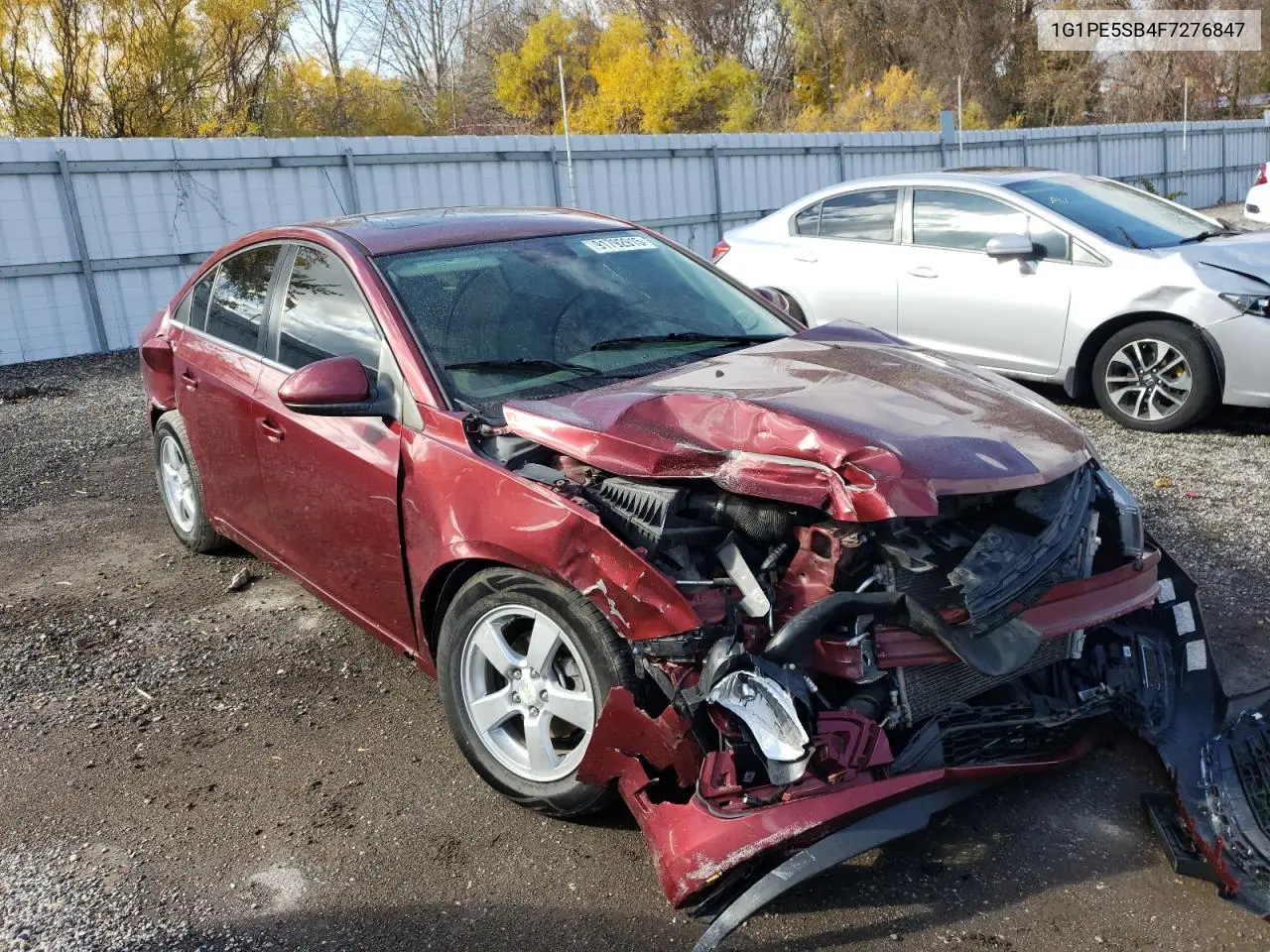 1G1PE5SB4F7276847 2015 Chevrolet Cruze Lt
