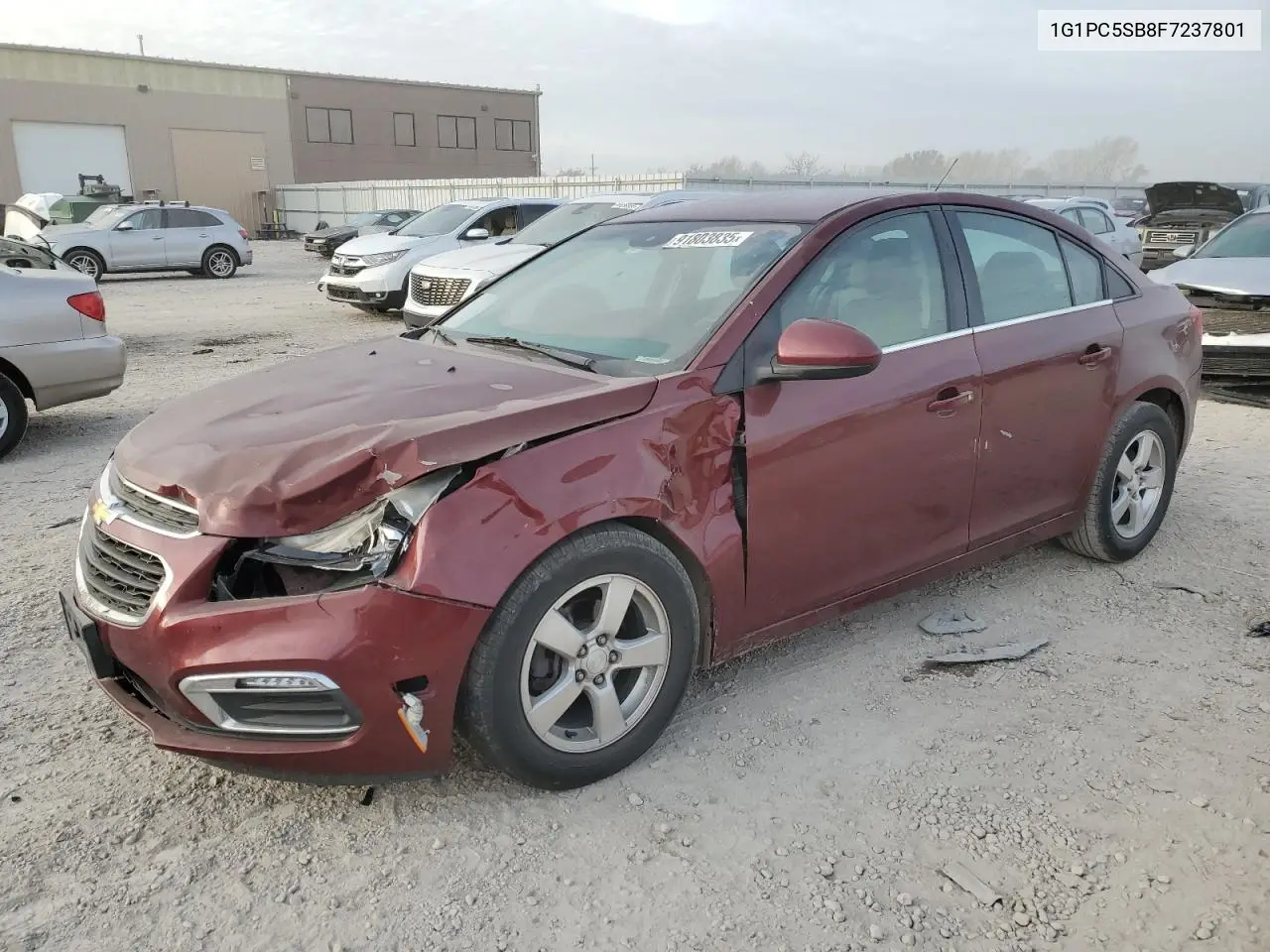 1G1PC5SB8F7237801 2015 Chevrolet Cruze Lt