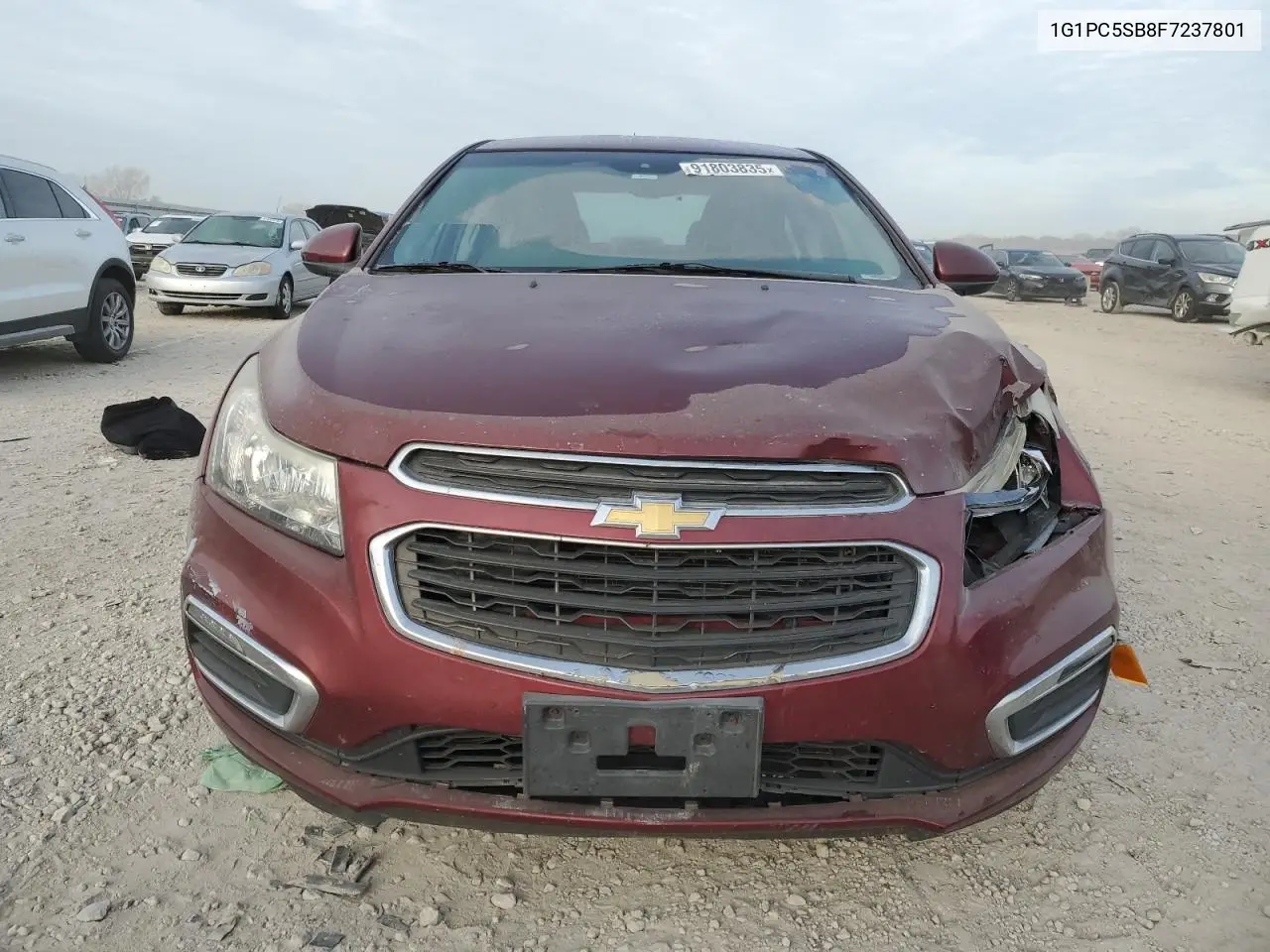 1G1PC5SB8F7237801 2015 Chevrolet Cruze Lt
