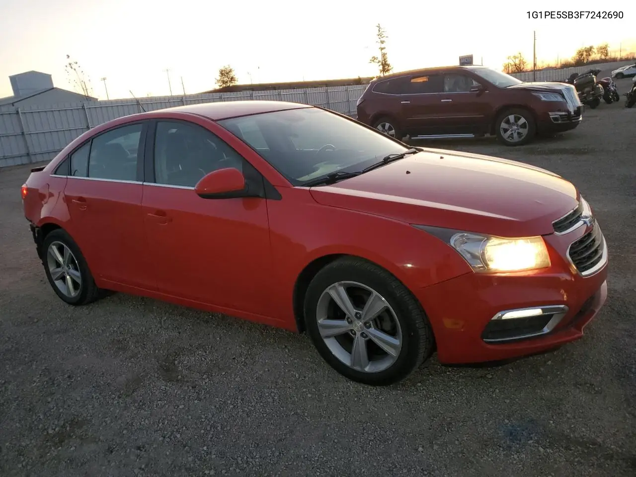1G1PE5SB3F7242690 2015 Chevrolet Cruze Lt