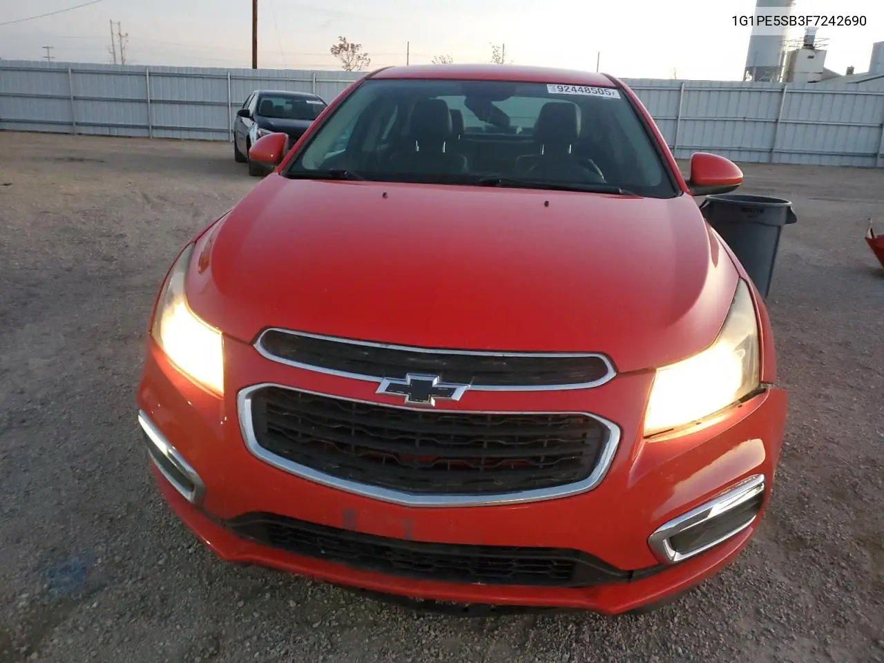 1G1PE5SB3F7242690 2015 Chevrolet Cruze Lt
