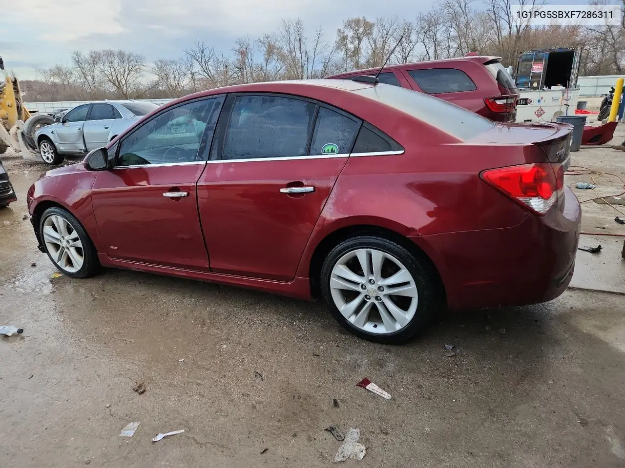 1G1PG5SBXF7286311 2015 Chevrolet Cruze Ltz