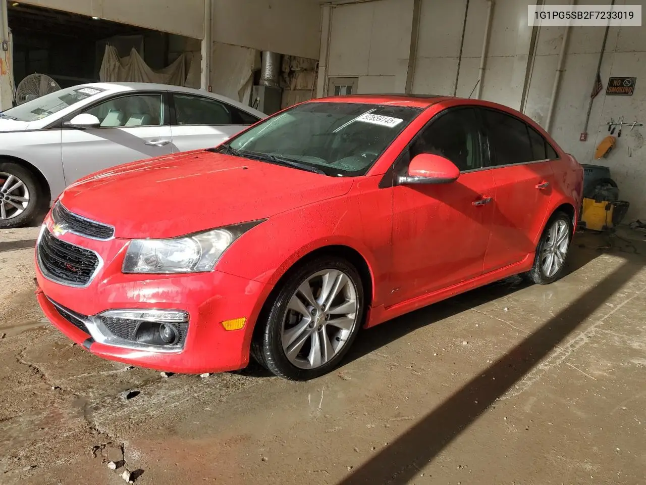 1G1PG5SB2F7233019 2015 Chevrolet Cruze Ltz