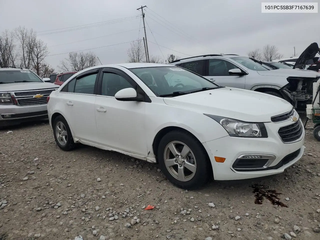 1G1PC5SB3F7167639 2015 Chevrolet Cruze Lt