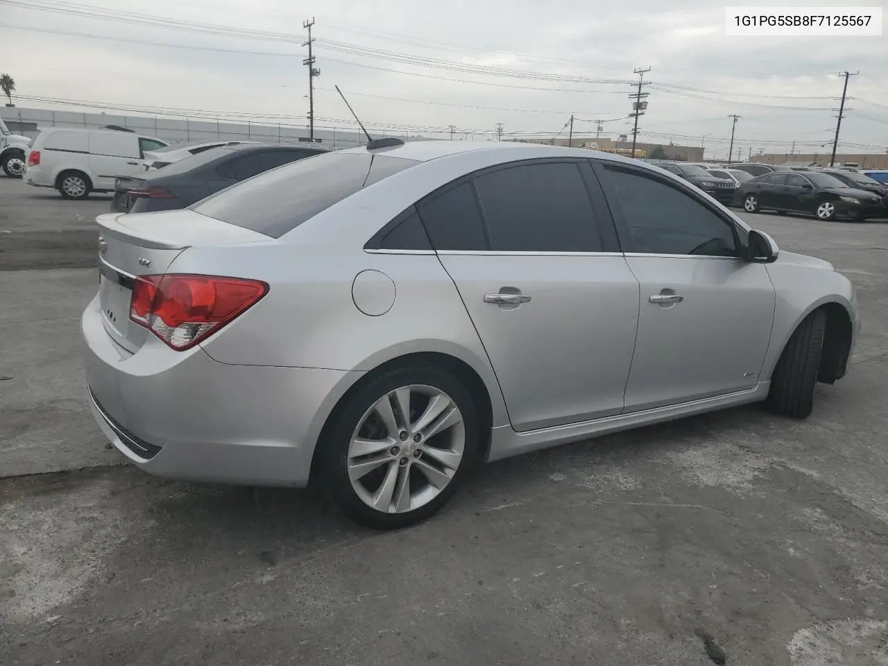 1G1PG5SB8F7125567 2015 Chevrolet Cruze Ltz