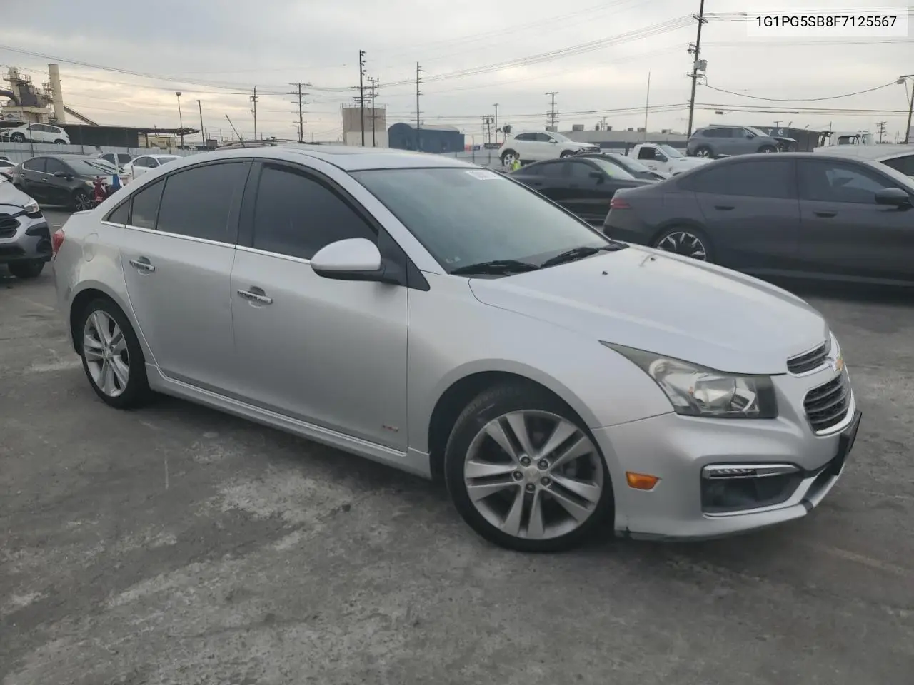 1G1PG5SB8F7125567 2015 Chevrolet Cruze Ltz