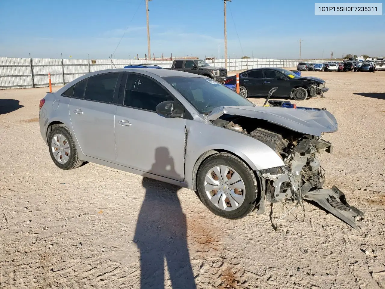 1G1P15SH0F7235311 2015 Chevrolet Cruze L