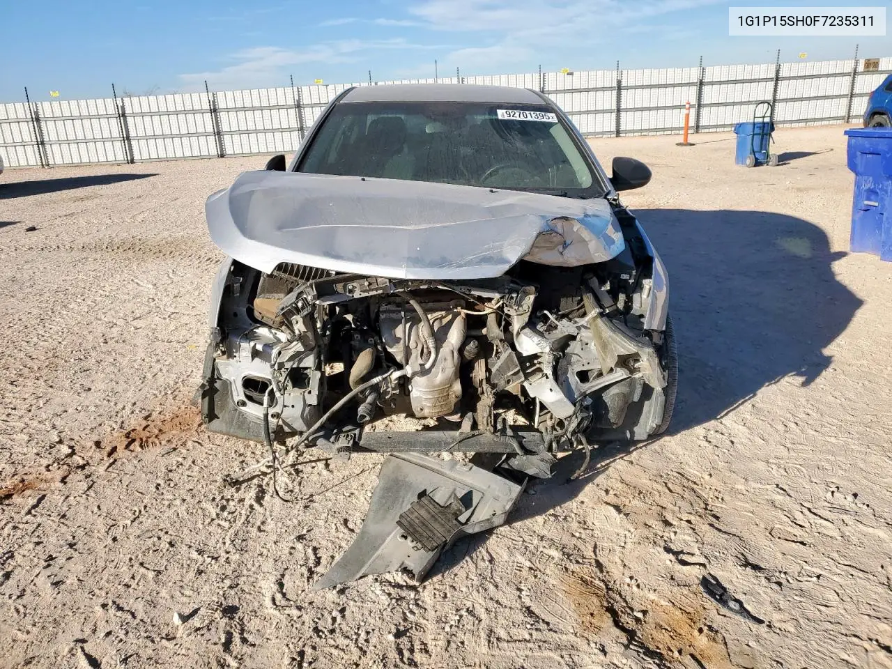 1G1P15SH0F7235311 2015 Chevrolet Cruze L
