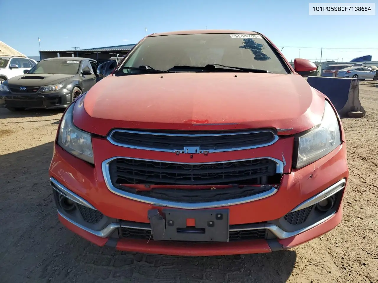 1G1PG5SB0F7138684 2015 Chevrolet Cruze Ltz