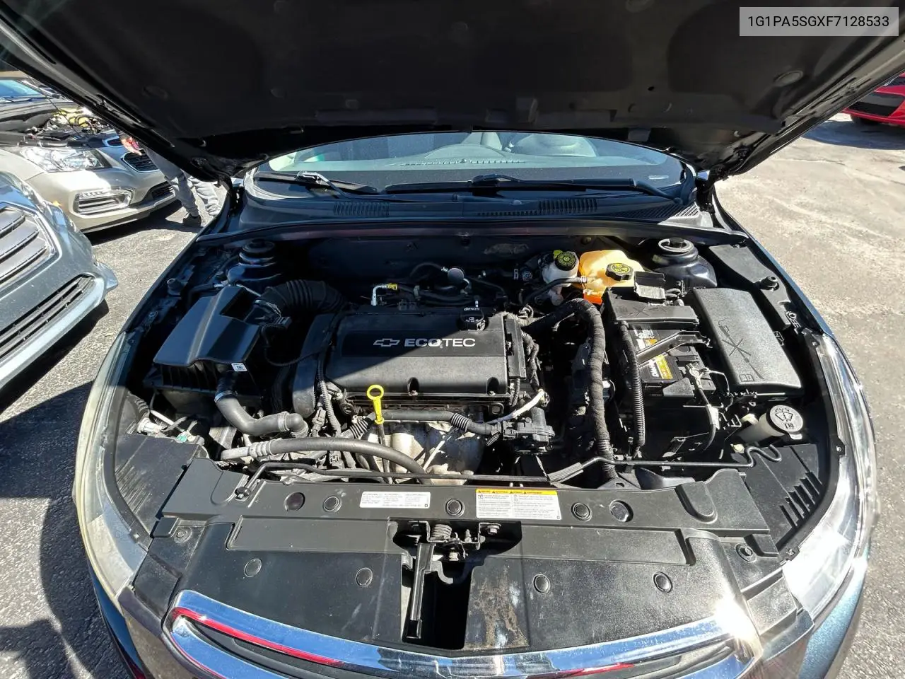 1G1PA5SGXF7128533 2015 Chevrolet Cruze Ls