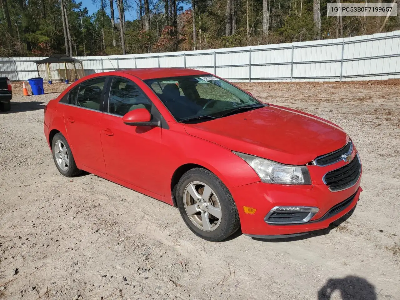 1G1PC5SB0F7199657 2015 Chevrolet Cruze Lt