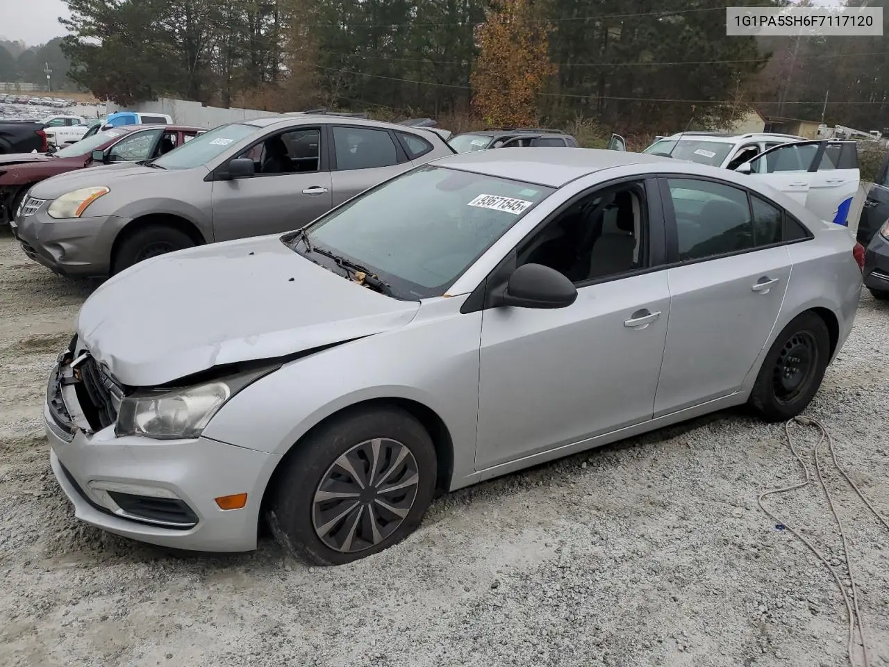 1G1PA5SH6F7117120 2015 Chevrolet Cruze Ls