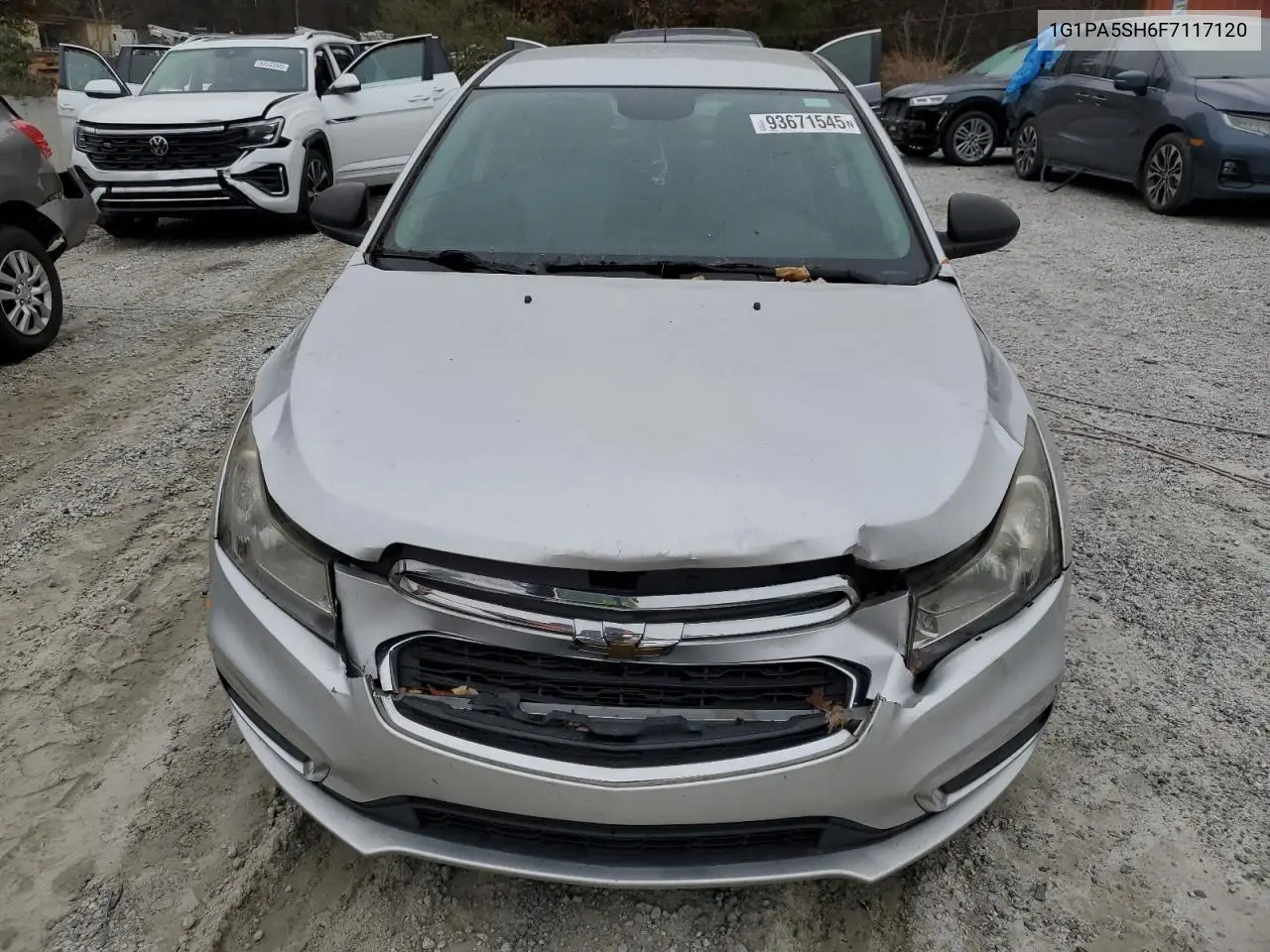 1G1PA5SH6F7117120 2015 Chevrolet Cruze Ls