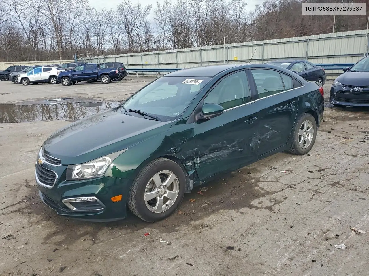 1G1PC5SBXF7279337 2015 Chevrolet Cruze Lt