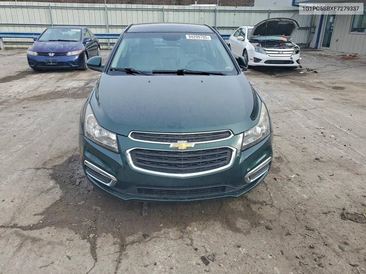 1G1PC5SBXF7279337 2015 Chevrolet Cruze Lt