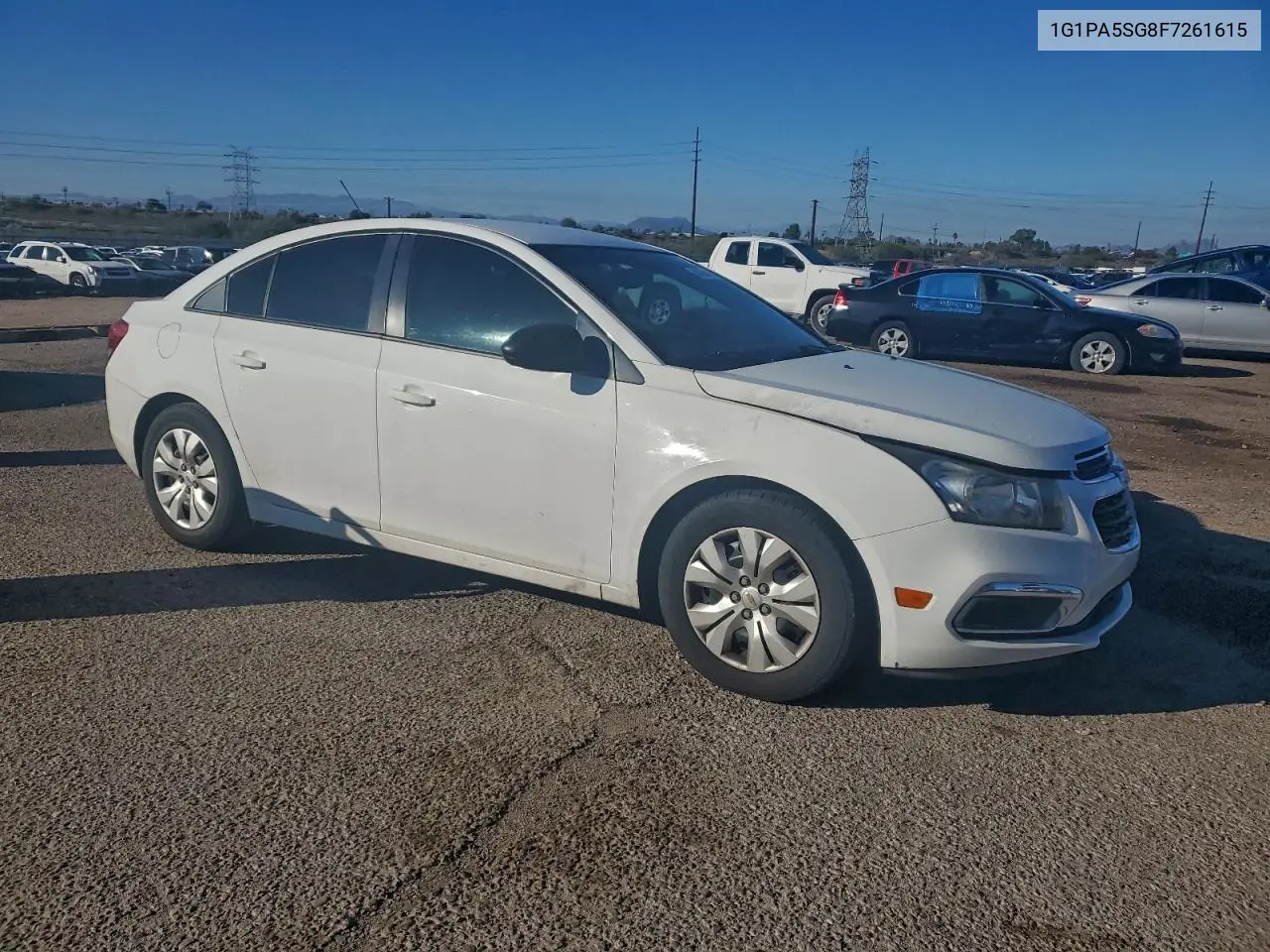 1G1PA5SG8F7261615 2015 Chevrolet Cruze Ls