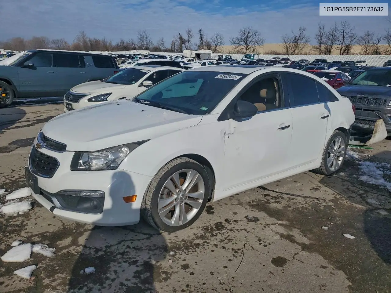 1G1PG5SB2F7173632 2015 Chevrolet Cruze Ltz