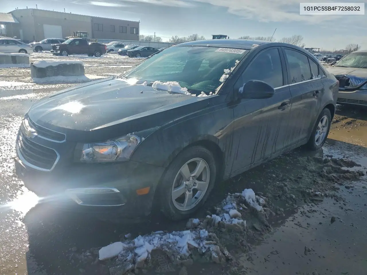 1G1PC5SB4F7258032 2015 Chevrolet Cruze Lt