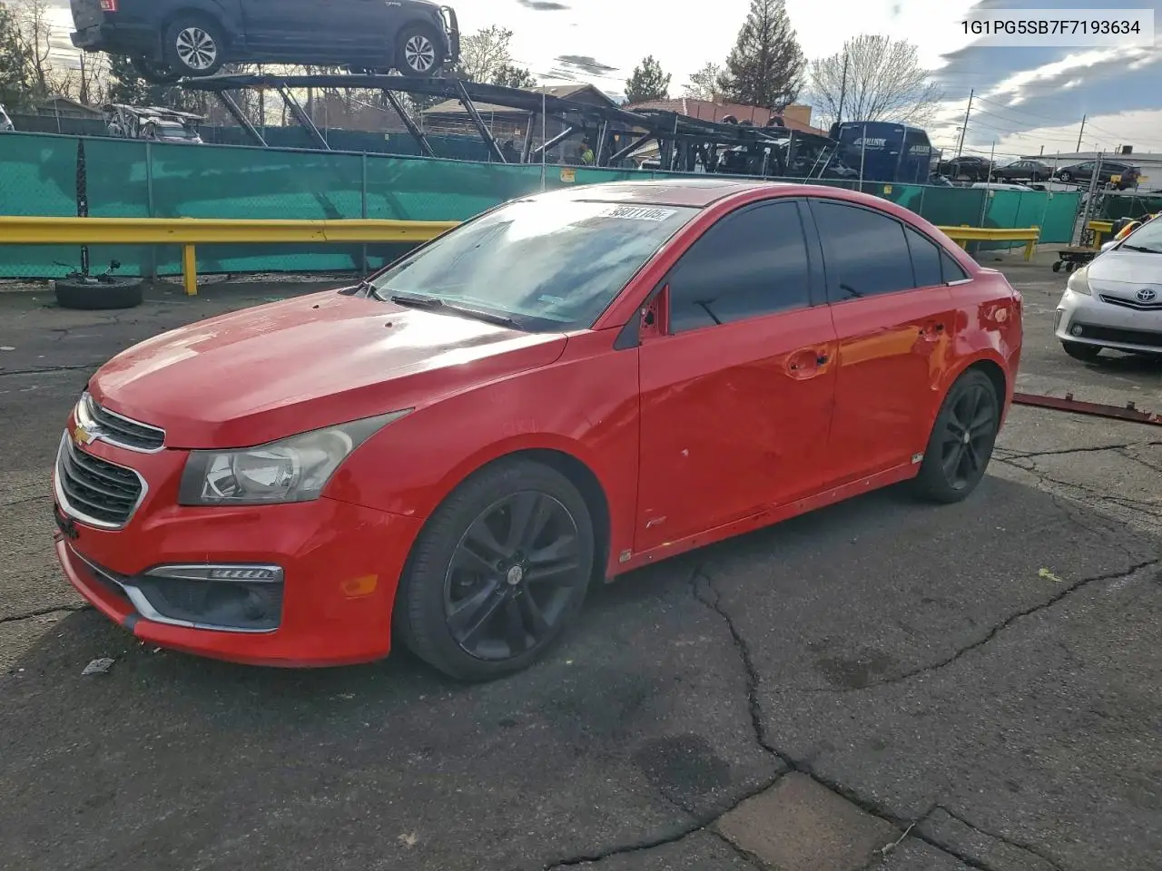 1G1PG5SB7F7193634 2015 Chevrolet Cruze Ltz