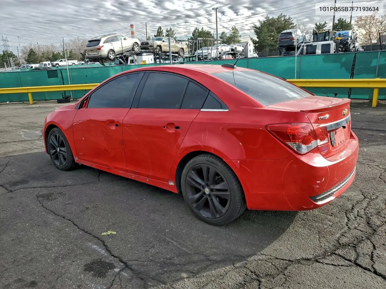 1G1PG5SB7F7193634 2015 Chevrolet Cruze Ltz