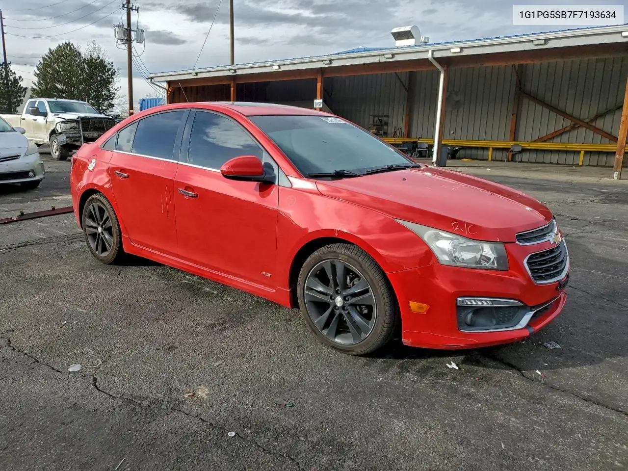 1G1PG5SB7F7193634 2015 Chevrolet Cruze Ltz