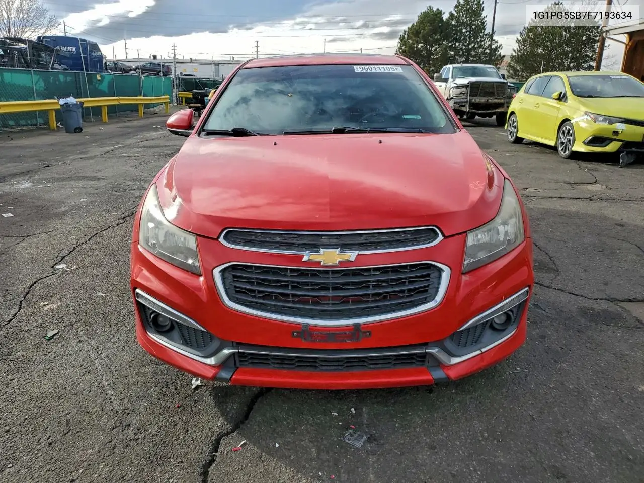 1G1PG5SB7F7193634 2015 Chevrolet Cruze Ltz
