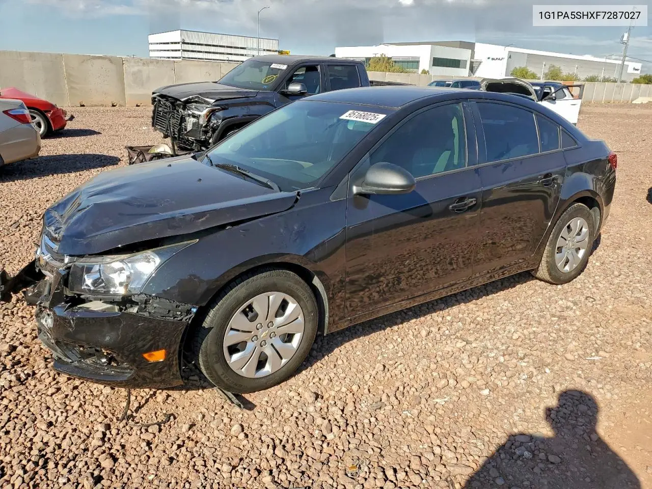 1G1PA5SHXF7287027 2015 Chevrolet Cruze Ls