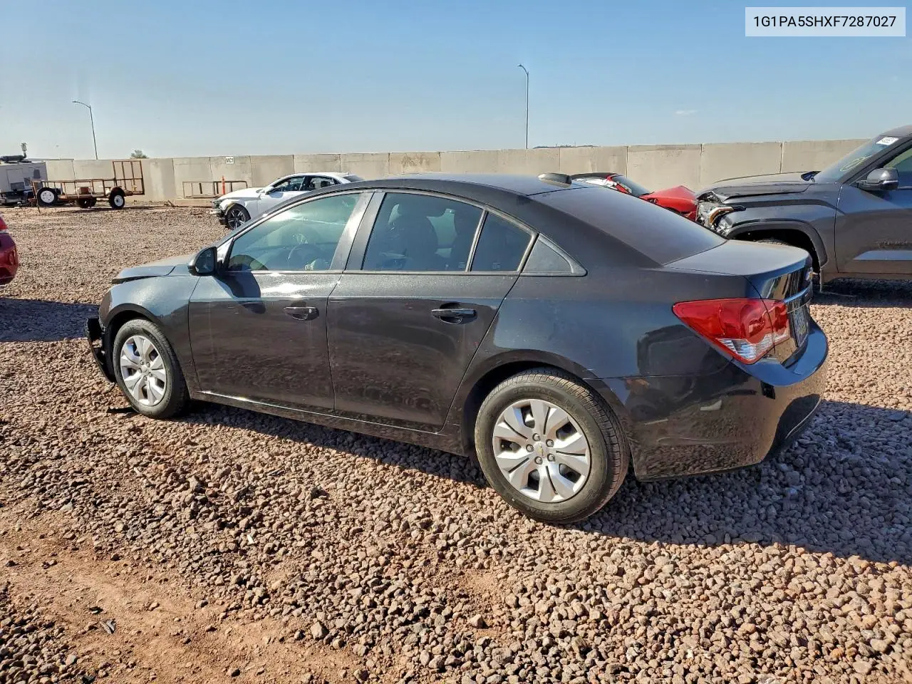 1G1PA5SHXF7287027 2015 Chevrolet Cruze Ls