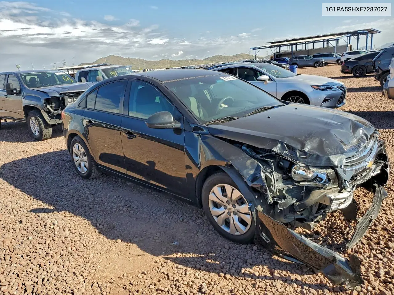 1G1PA5SHXF7287027 2015 Chevrolet Cruze Ls